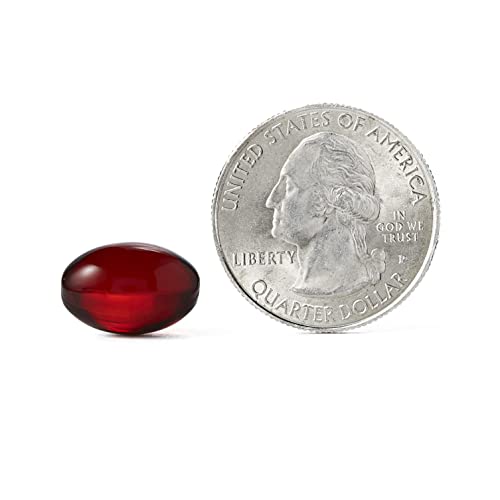 Megared Omega-3 Fish Oil + High Absorption Krill Oil 500mg Softgels, MegaRed Advanced 4in1 (80 count in a bottle) Concentrated Omega-3 Fish & Krill Oil Supplement