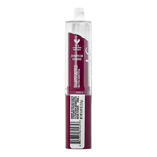 e.l.f. Hydrating Core Lip Shine, Conditioning & Nourishing Lip Balm, Sheer Color Tinted Chapstick, Ecstatic, 0.09 Oz