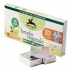 Alce Nero: "Brodo Vegetale" Organic Bouillon Cubes Pack of 10, 10g Each Pack of 4 [ Italian Import ]