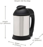 Almond Cow Nut Milk Maker Machine, Plant Based Milk Maker for Homemade Almond, Oat, Cashew Nut Milk, Soy Milk, Dairy Free Bevenrages, Stainless Steel Food Machines, 5-6 Cups Per Batch, 120V