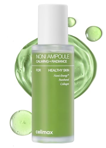 celimax Noni Energy Ampoule 50ml | with Noni Extract, Hydrating, Moisturizing & Soothing Serum for Wrinkles & Fine Lines, Mild Ampoule For Face