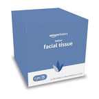 Amazon Basics Facial Tissue, 2-Ply | With Lotion | 300 Count | 12 Packs