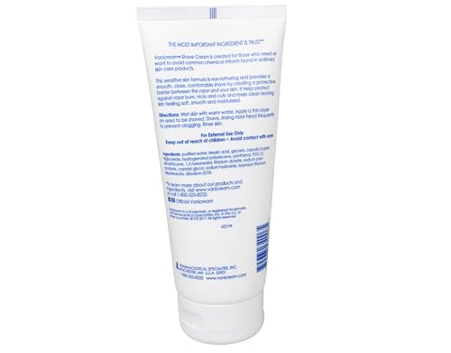 Vanicream Shave Cream | Fragrance, and Gluten Free | For Sensitive Skin | 6 Ounce