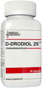 D-Drodiol 25 - Mass, Strength, & Power - 1 Month Supply