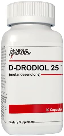 D-Drodiol 25 - Mass, Strength, & Power - 1 Month Supply