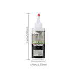 Magic Crack Filler for Concrete, Asphalt Crack Filler For Filling In Cracks Asphalt Driveways And Roads, Installs Easily Dry Granular No Mess And DIY (1pc, 150ml)