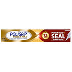 Poligrip Power Max Power Hold Plus Seal Denture Adhesive Cream for Secure Hold and Food Sealing, Flavourless - 2.2 oz (62.3 g) (Pack of 4)