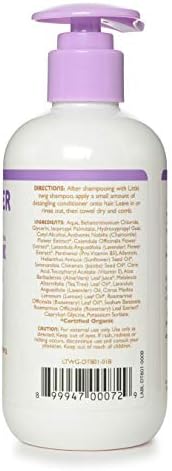 Little Twig Detangling Conditioner, Natural Conditioner with Plant Derived Formula, Hair Conditioner with Essential Oils and Extracts, Suitable for Whole Family, Lavender, 8.5 fl oz.