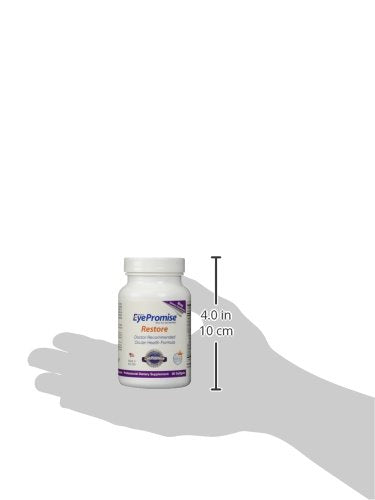 EyePromise Restore Eye Health Supplements - 60 Softgels, 30-Day Supply - Omega 3 Supplement with Lutein and Zeaxanthin, Fish Oil, EPA, DHA & Eye Vitamins and Nutrients