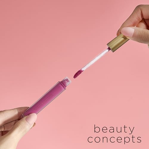 Beauty Concepts Lip Gloss Collection – Shimmering, Glossy Lip Makeup Set for a Radiant Finish, Pretty Pink