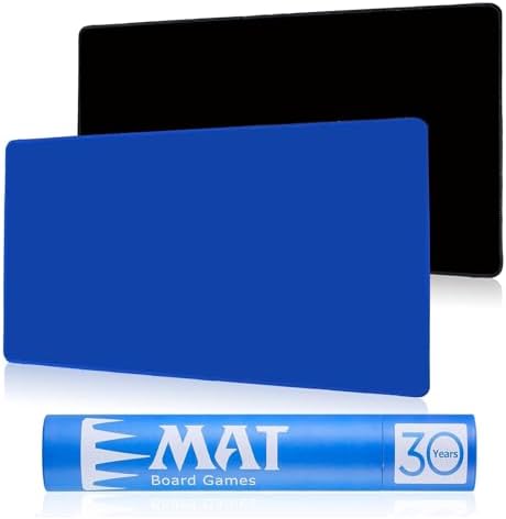 MTG Playmat for TCG Card Playing Game - 2Pcs Stitched Play Mat with Tube for Cards Gameplay, MTG, Yugioh, Magic The Gathering (24 x 14 in, 2 Pack)