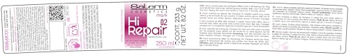 Salerm - Repairing Hair Mask - Hi Repair Mask 02-250 ml - Deep Hydration for Damaged Hair - Repairs and Rejuvenates - Shinier and Softer Hair - Immediate Effect