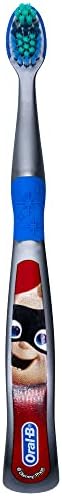 Oral-B Kids Pixar Toothbrush, Children 3+, Extra Soft (Characters Vary) - Pack of 4