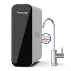 Waterdrop TSU 0.01μm Ultra-Filtration Under Sink Water Filter System, 3-Stage Tankless Undersink Water Filtration with Faucet, Smart Panel, No Waste Water, No Electricity Required, Does not Lower TDS