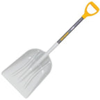 True Temper 2604300 Poly Scoop with Hardwood Handle & D-Grip