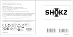 SHOKZ OpenRun - Open-Ear Bluetooth Bone Conduction Sport Headphones, Sweat Resistant Wireless Earphones for Workouts and Running, Built-in Mic, with Hair Band, Black