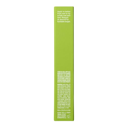 Well People Expressionist Lengthening Mascara, Mascara For Long, Nourished Lashes, Smudge- and Transfer-Resistant Formula, Vegan & Cruelty-free, Brown