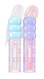 COLORGRAM FRUITY GLASS TINT MINI SET 01 DOUBLE GLOSS | Moisturizing & Long Lasting Korean Lip Stain Tint | Stocking Stuffer, Gifts for Women and Teen Girls