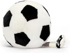 Jellycat Amuseables Soccer Ball Stuffed Toy, 12 inches - Soccer Ball Plush Gift for Sports Fans