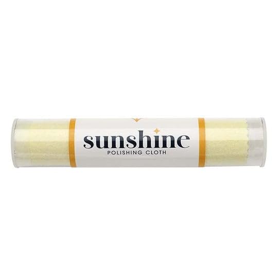 Sunshine 5 Polishing Cloths Jewelry Cleaner Tube Silver Brass Gold Copper