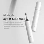 Medicube Age-R Line Shot - A Start of Effective Fine Lines Care Device for Smoothing Wrinkles Around Eyes, Lips, 11s, Neck, Plump Lips - Daily Anti-Aging Treament - Korean Skin Care