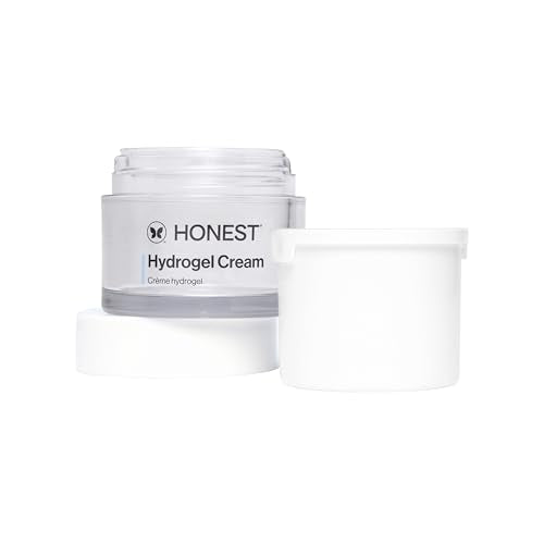 Honest Beauty Refill Pod for Full Size Hydrogel Cream, Lightweight and Moisturizing Water Cream, Gentle Sensitive Skin, Fragrance-Free, Vegan, 1.7 fl oz