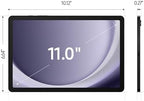 Samsung Galaxy Tab A9+ Tablet 11” 64GB Android Tablet, Big Screen, Quad Speakers, Upgraded Chipset, Multi Window Display, Slim, Light, Durable Design, US Version, 2024, Graphite