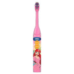 Oral-B Kid's Battery Toothbrush Featuring Disney's Little Mermaid, Soft Bristles, for Kids 3+ (Pack of 2)