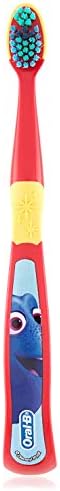 Oral-B Battery Powered Kids Manual Toothbrush, Finding Dory Characters, for Children and Toddlers 3+, Extra Soft Bristles - Pack of 6 (Characters and Colors Vary)
