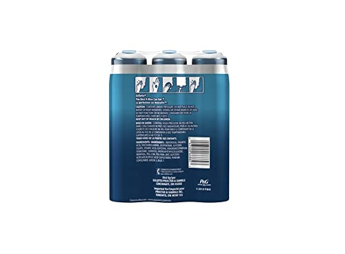Gillette Sensitive Shave Gel 3 Pack Of 6 Oz Net Wt 18 Oz,, ()
