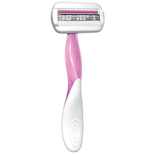 BIC Soleil Sensitive Women's Disposable Razors, 3 Blades With Moisture Strip For a Silky Smooth Shave for women, 10 Piece Razor Set
