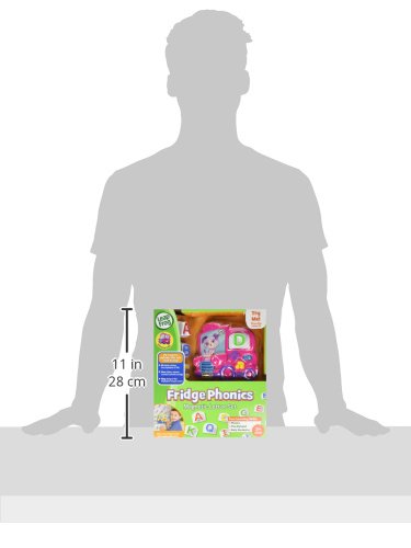 LeapFrog Fridge Phonics Magnetic Letter Set, Pink