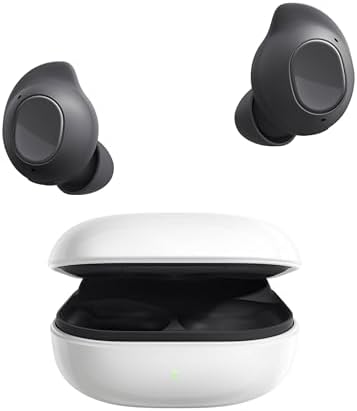 Samsung Galaxy Buds FE True Wireless Bluetooth Earbuds, Comfort and Secure in Ear Fit, Auto Switch Audio, Touch Control, Built-in Voice Assistant, Graphite [US Version, 1Yr Manufacturer Warranty]