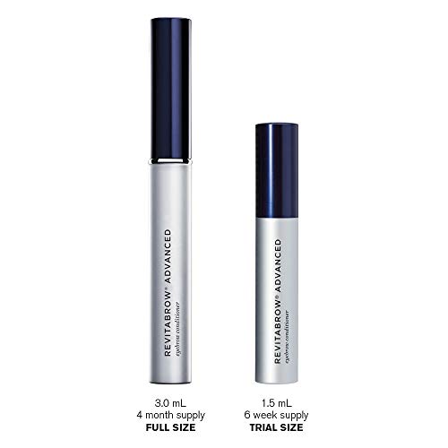 RevitaLash Cosmetics, RevitaBrow Advanced 3.0 mL, Eyebrow Conditioner Serum, Physician Developed & Cruelty-Free