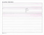 Adams Spiral Memo Books, 8-1/2x7-1/4