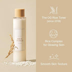 I'm from Rice Toner, Milky Toner for Glowing Skin, Korean Rice, Glow Essence with Niacinamide, Hydrating for Dry, Dull, Combination Skin, Vegan, Fragrance Free, Glass Skin 5.07 Fl Oz