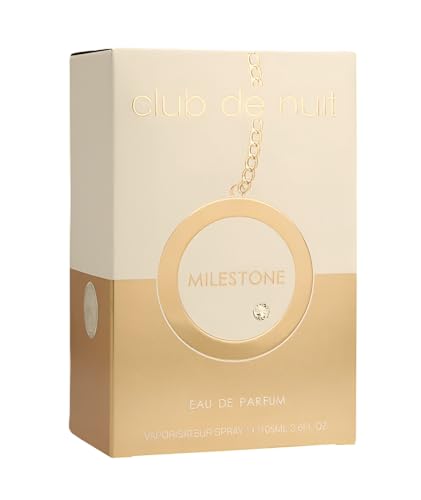 Armaf Club De Nuit Milestone for Unisex Eau de Parfum Spray, 3.6 Ounce