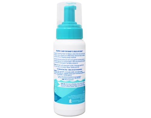 Vanicream Baby Care Set, (1) Moisturizing Cream for Baby 6 Ounce, & (1) Foaming Wash for Baby 8 Ounce, Set