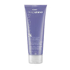 RUSK PlatinumX Lusterizer, Salon Formula Styling Cream to Boost Shine, Eliminate Brass, and Fight Frizz, 4 oz.