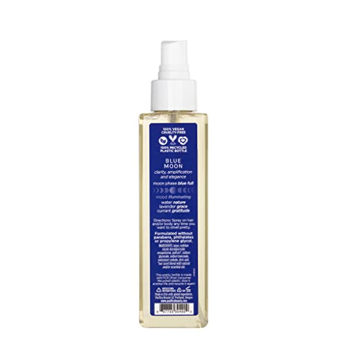 Pacifica Hair Perfume & Body Fragrance Spray Mist - Blue Moon with Lavender & Currant ��� Alcohol-Free, Vegan & Cruelty-Free, 6.5 oz