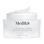Medik8 C-Tetra Day Cream - Lipid Vitamin C Face Cream - Hydrates, Smoothens and Brightens - Luminous and Lightweight Face Moisturizer - 1.7 oz