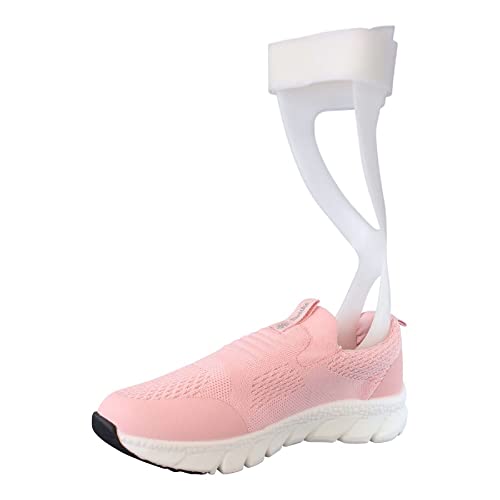 Brace Direct Semi-Rigid Leaf Spring AFO for Foot Drop - Lightweight Posterior Ankle-Foot Orthosis - Trimmable Fit (Women’s Left)