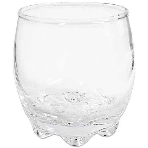 Beauticom Crystal Glass Dappen Dish for Acrylic Nail Dip Powder, Monomer, and Nail Polish Remover (Round Shape w/Stainless Steel Lid, 3 Pieces)