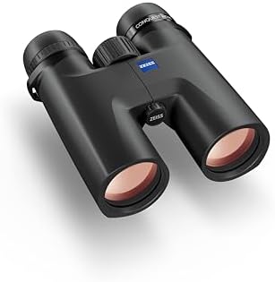 ZEISS Conquest HDX Binoculars 10x42 Waterproof, Compact with LotuTec T* HD Coated Glass for Optimal Clarity in All Weather Conditions for Bird Watching, Hunting, Sightseeing, Black
