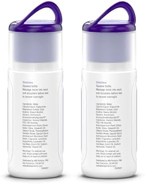 Magnesium Lotion for Sleep I Nightly Topical Magnesium Cream for Relaxation I Vitamin D & Lavender Lotion for Better Sleep & Relief I 3 Fl oz (2 Pack)