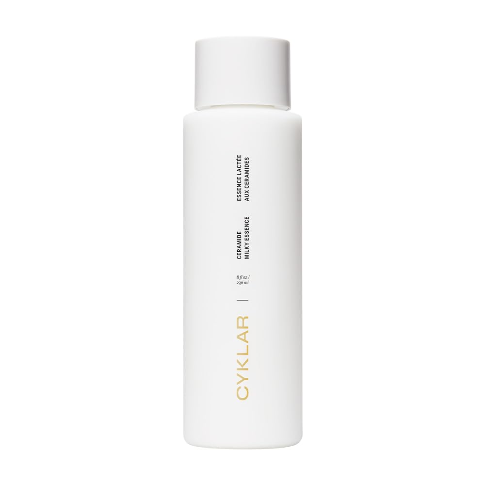 CYKLAR Ceramide Milky Essence – Unscented Body Lotion for Dry, Sensitive Skin – Lightweight Hydrating Ceramide Moisturizer for Skin Barrier with Polyglutamic Acid & Hydroxyethyl Urea - 8 fl oz