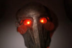 2 Pcs Red Eye Superhero Halloween Glowing LED Light Kit, RGB Helmet Decoration for Cosplay Mask Light Eyes DIY Projects Soft Light Beads Battery Not Included