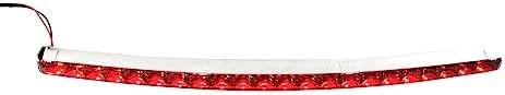 OQHAIR 3rd Third Brake Light Car High Mount Rear Brake Light Direct Replacement High Mount Car Tail Light For Benz C350 Note: Not For cars with (Code 840). 2012-2015