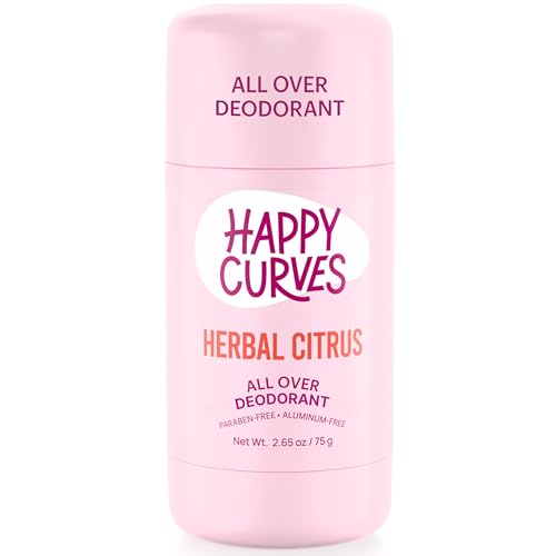 Whole Body Deodorant for Women - Aluminum-Free - Sensitive Skin Invisibile All Day Layer of Full Body Protection for Odor Control Only (2.65 Ounce (Pack of 1), Herbal Citrus)
