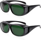 LIGHTMEUP Red Light Therapy Glasses Eye Protection for Infrared & LED Light Sessions Lightweight Goggles